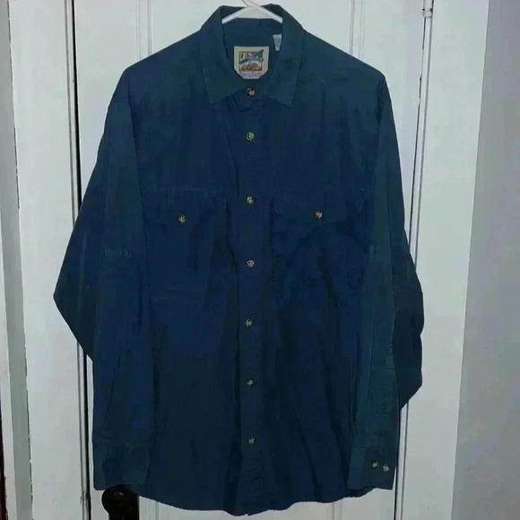 Travel Smith Button Down Long Sleeve Shirt X5 - Picture 1 of 4